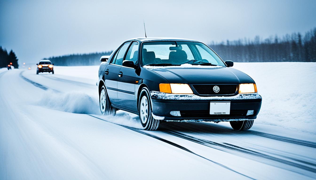 drive safely in Canadian winter